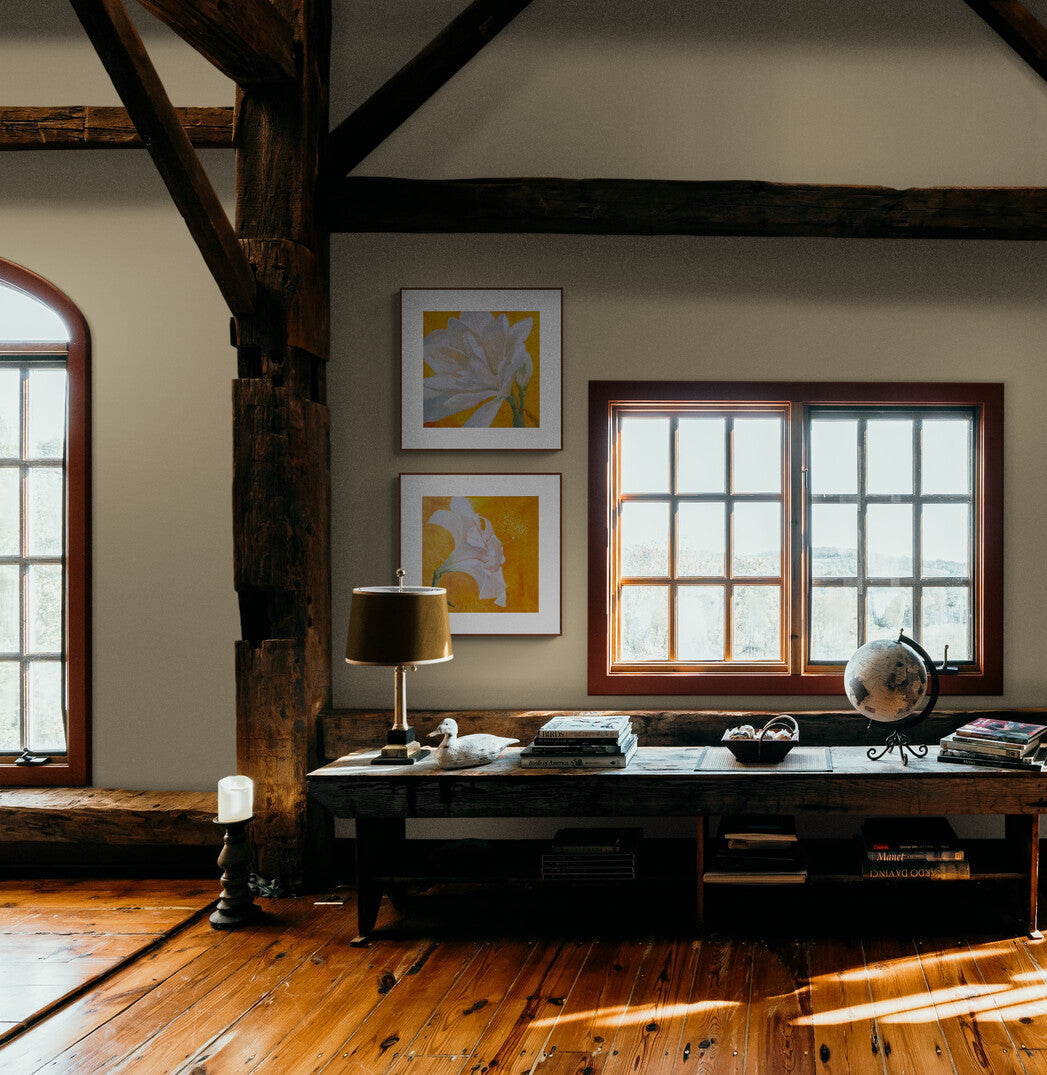 Flower-Fine-art-prints-on-the-wall-in-living-room