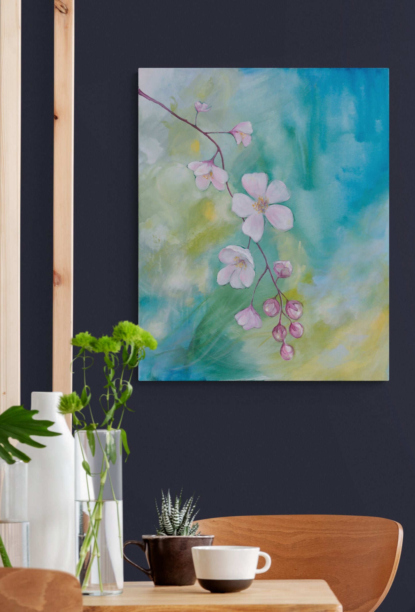 Song-of-spring-acrylic-painting