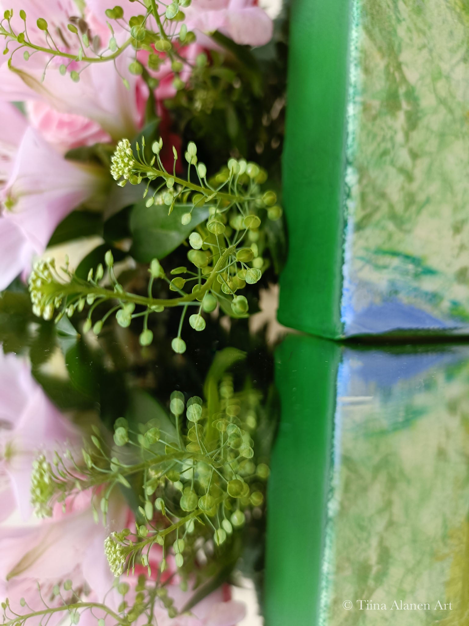 acrlyic painting on canvas